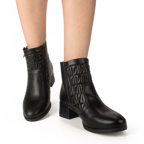 Bota Dakota  de Cano Curto Preta