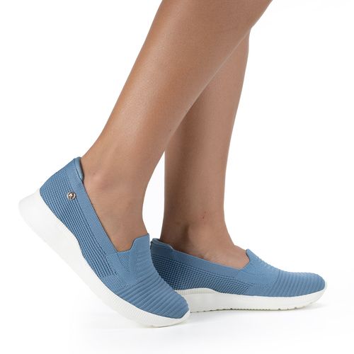 Tênis Kolosh  Esportivo Slip On Azul