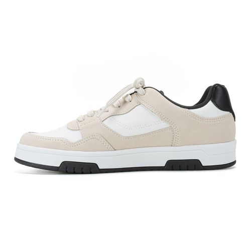 Tênis Kolosh  Casual Masculino Bege e Branco