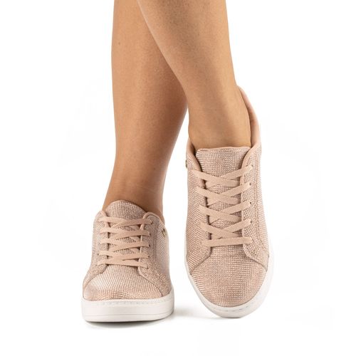Tênis Mississipi  Casual Rosa com Brilhos
