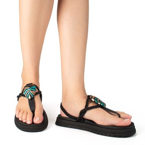 Sandália Dakota  Flatform Preta