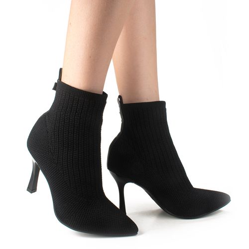 Bota Dakota  de Cano Curto Preta