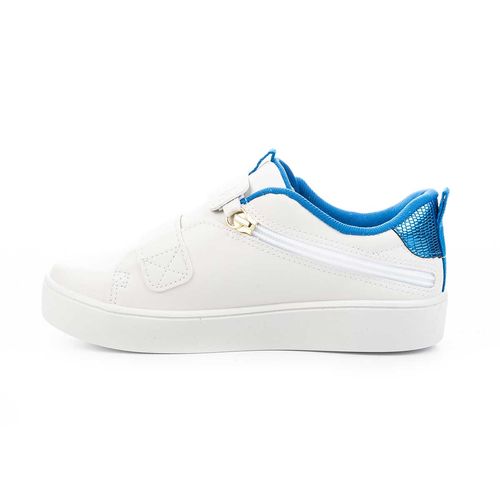 Tênis Dakota  Casual Branco e Azul