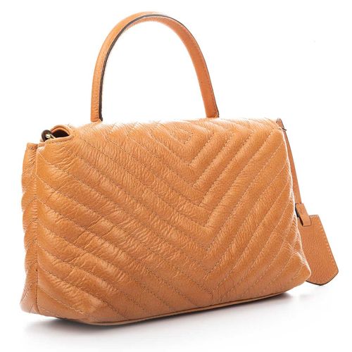 Bolsa Dakota  de Couro Caramelo