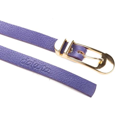 Cinto Dakota  de Couro Roxo