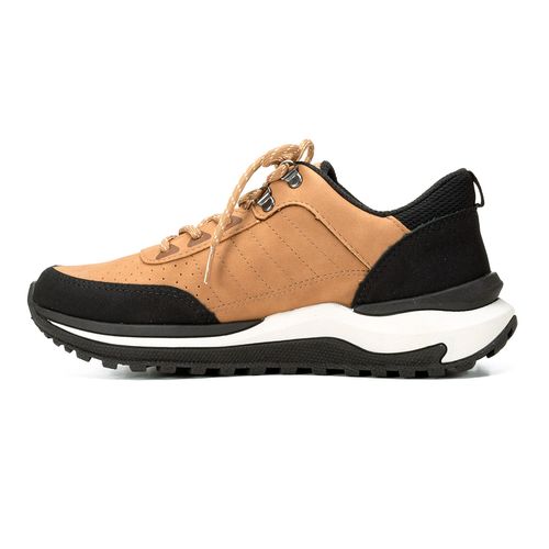Tênis Kolosh  Esportivo Masculino Caramelo e Preto