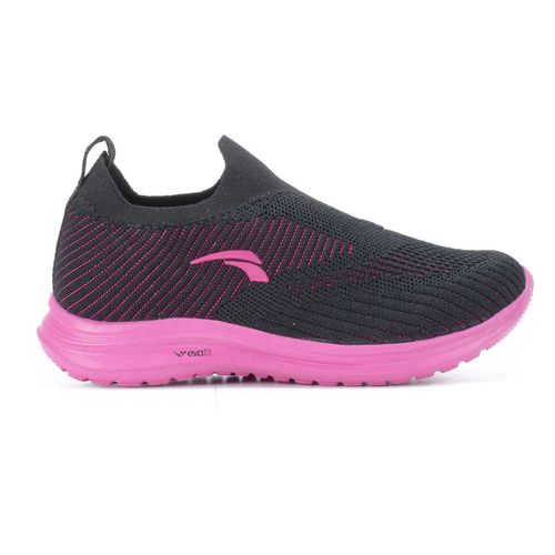 Tênis Kolosh Infantil Esportivo Preto e Rosa