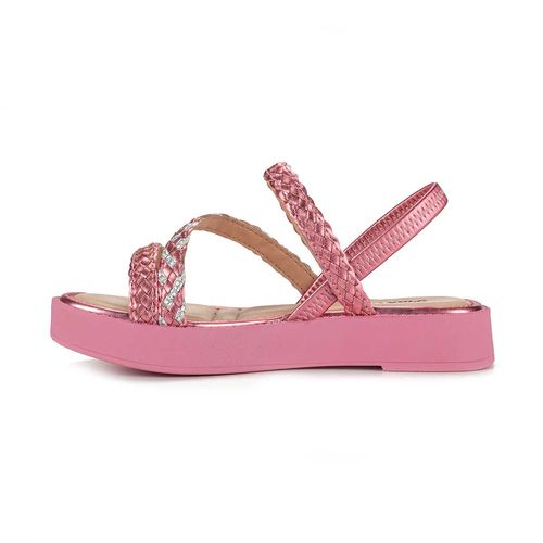 Sandália Pink  Cats Infantil Flatform Rosa
