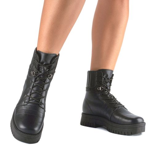 Bota Coturno  Mississipi Preta