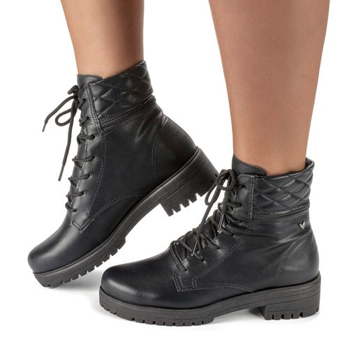 Bota Coturno  Mississipi Tratorada Preta