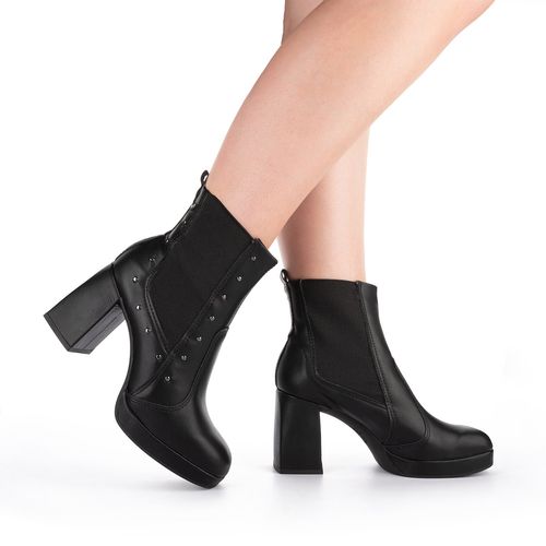 Bota Mississipi  de Cano Curto Preta