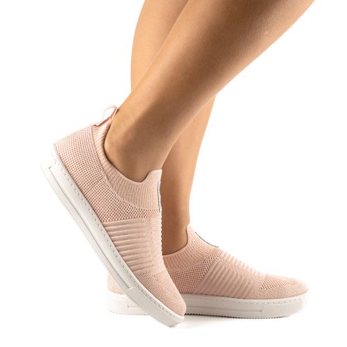 Tênis Mississipi  Slip On Rosa