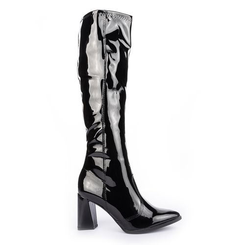 Bota Mississipi  de Cano Longo Preta