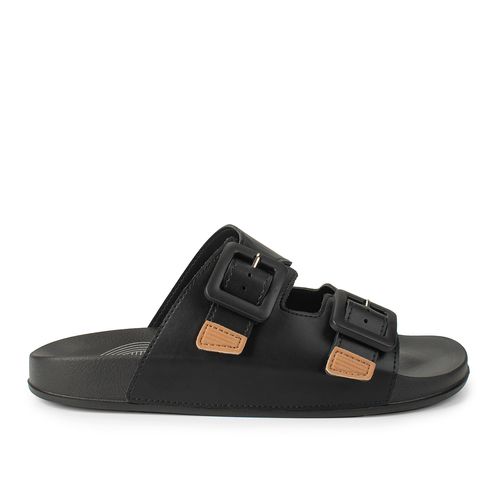 Slide Kolway  com Fivelas Preto