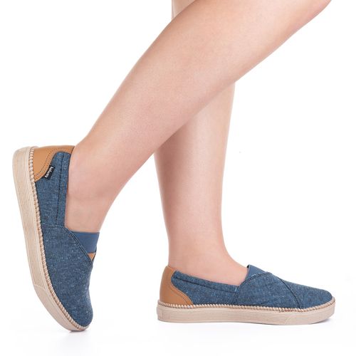 Tênis Kolway  Slip On Azul