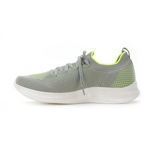 Tênis Kolosh  Esportivo Masculino Cinza e Verde Neon
