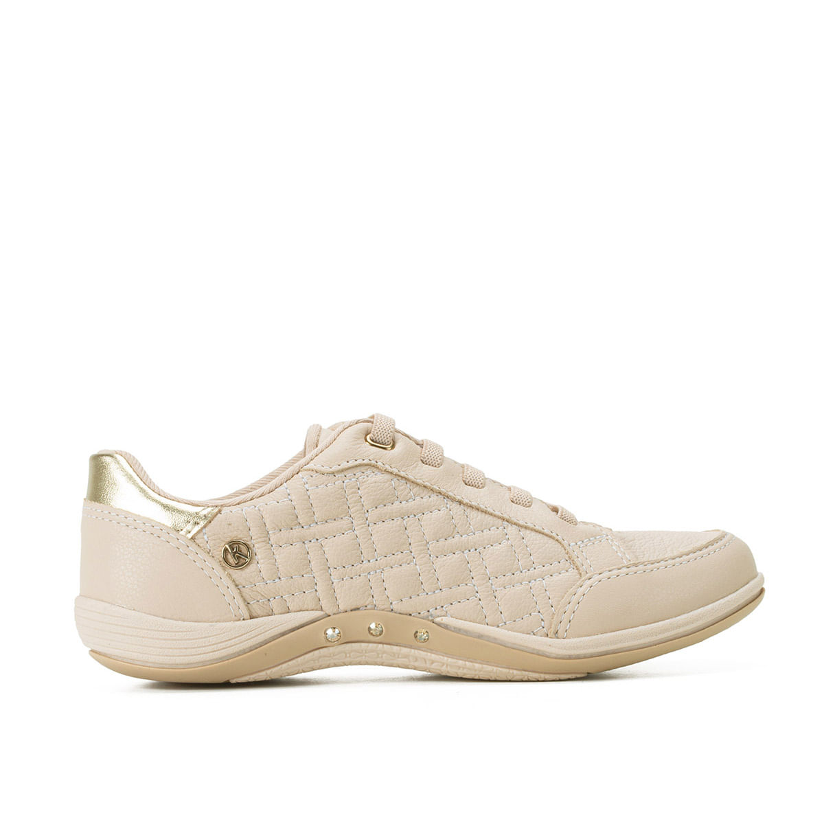 Kolosh Tenis Feminino PreÃ§os Tênis Kolosh Casual De Couro Bege