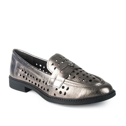 Sapato Dakota Loafer Metalizado