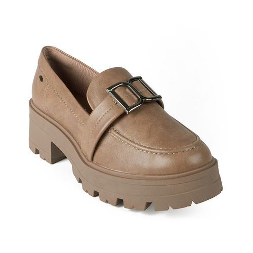 Sapato Dakota Loafer Tratorado Marrom