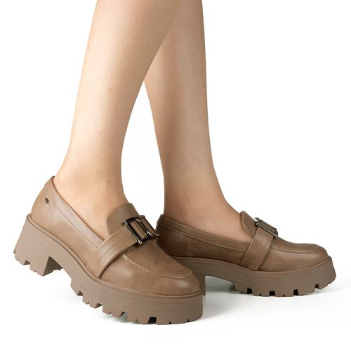Sapato Dakota Loafer Tratorado Marrom