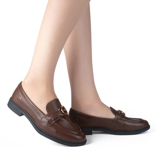 Sapato Dakota Loafer Marrom