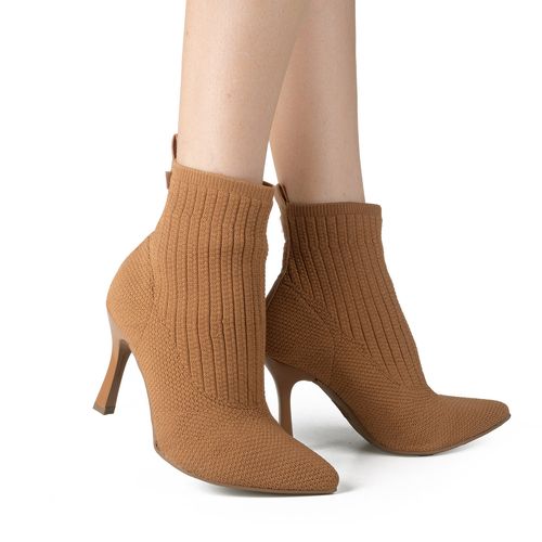 Bota Dakota de Cano Curto Caramelo