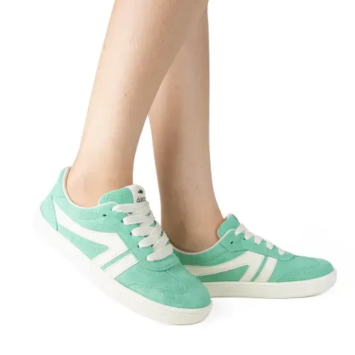 Tênis Dakota College Casual de Couro Verde