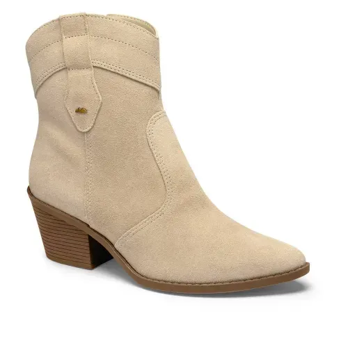 Bota Dakota  Country de Couro Bege