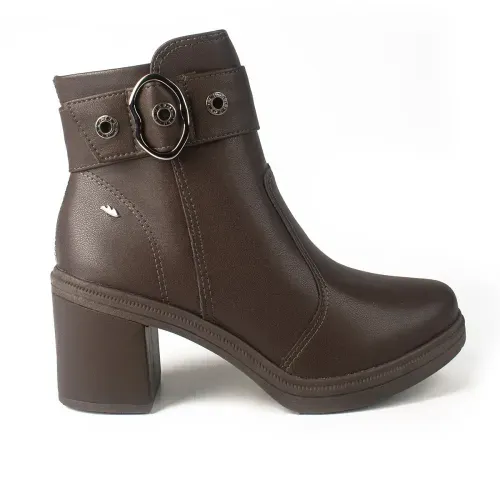 Bota Dakota de Cano Curto Marrom