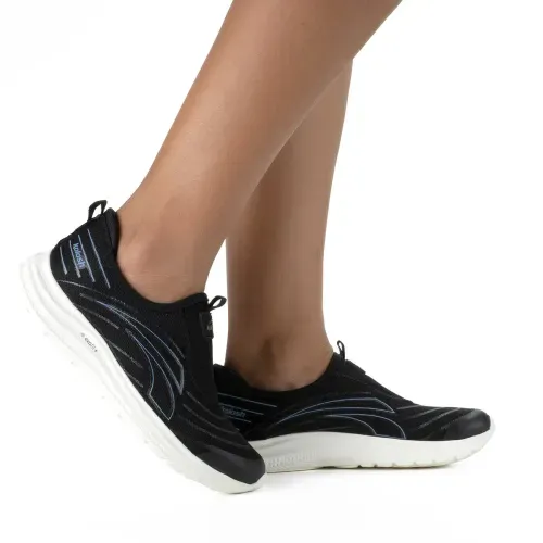 Tênis Kolosh  Esportivo Slip On Preto