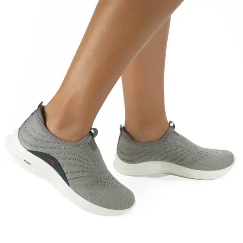 Tênis Kolosh  Esportivo Slip On Cinza