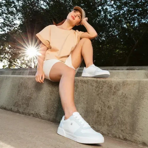 Tênis Kolosh Casual Branco e Azul