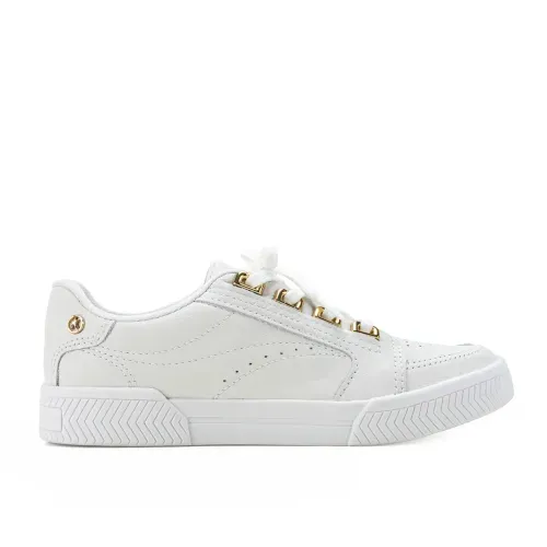 Tênis Kolosh  Casual de Couro Branco