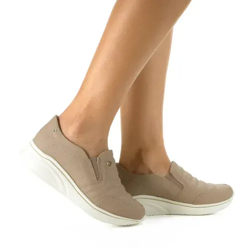 Tênis Kolosh Upper Slip On Marrom