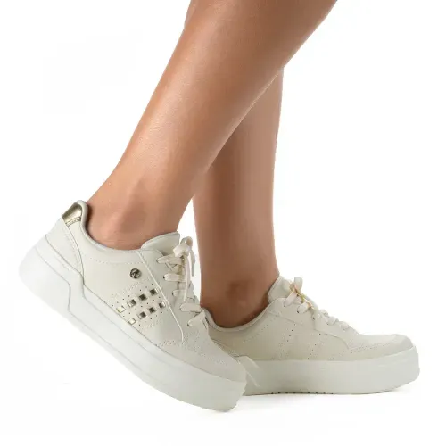 Tênis Kolosh Flatform Bege