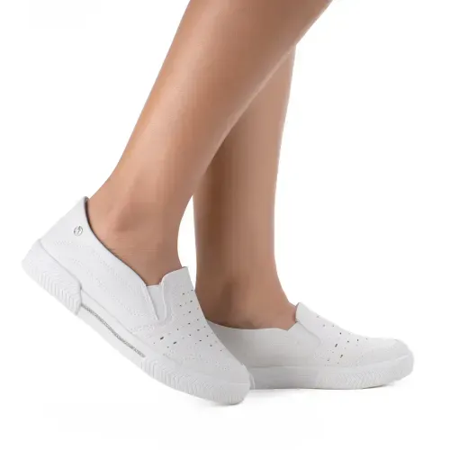 Tênis Kolosh Casual Slip On Branco
