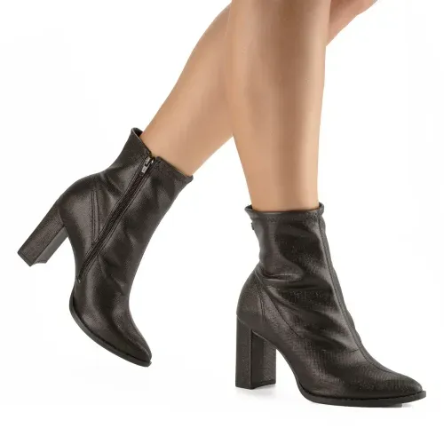Bota Mississipi de Cano Curto Preta