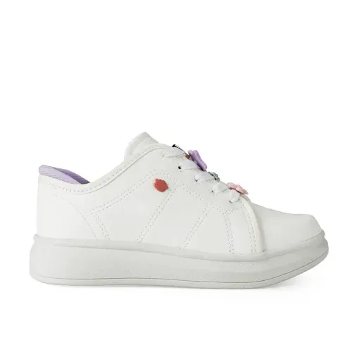 Tênis Pink Cats Infantil Casual Branco