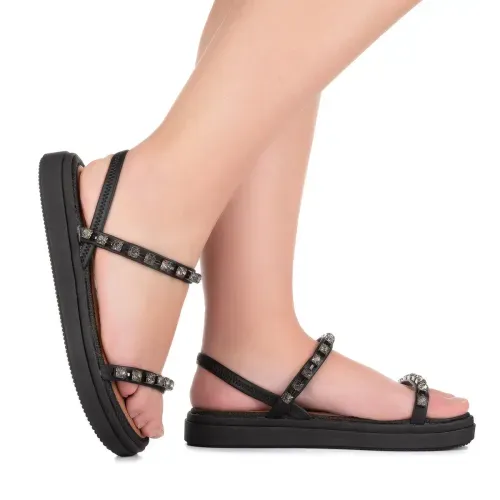 Sandália Mississipi Flatform Preta