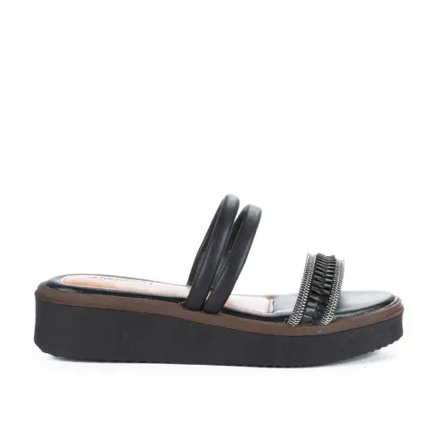 Tamanco Mississipi  Flatform Preto