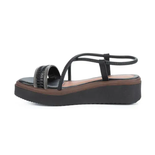 Sandália Mississipi  Flatform Preta