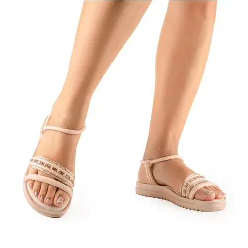 Sandália Mississipi  Flatform Rosa