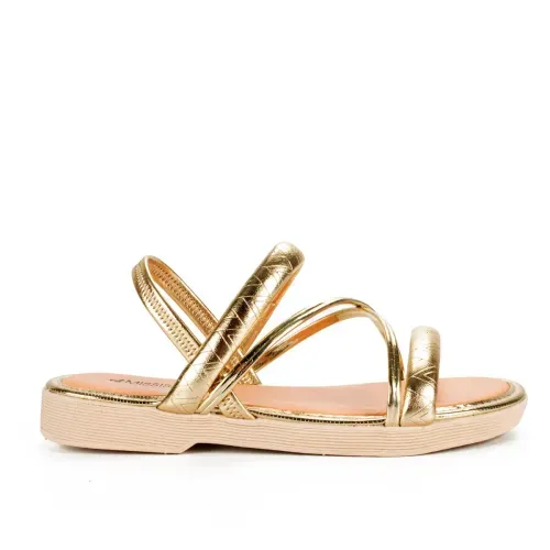 Sandália Mississipi  Flatform Metalizada
