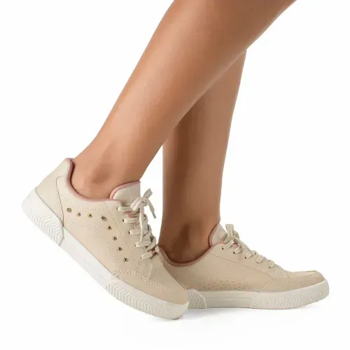 Tênis Kolosh Casual Bege