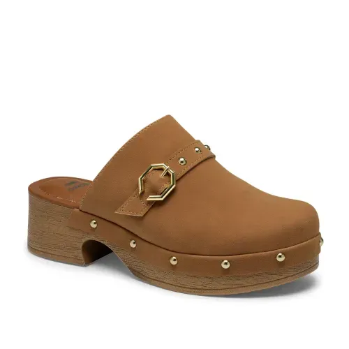 Mule Dakota Flatform Caramelo