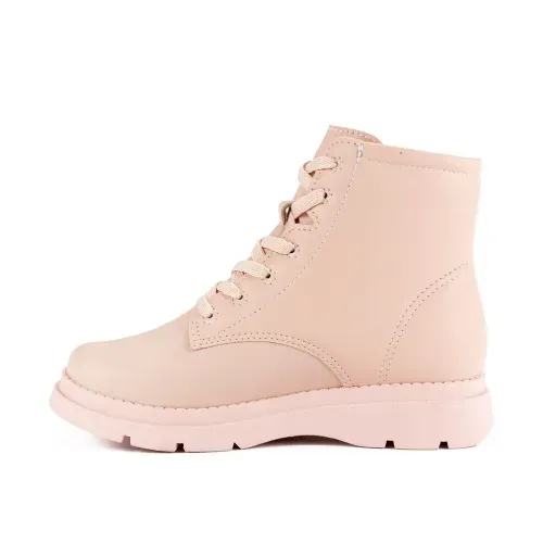 Bota Coturno  Pink Cats Infantil Rosa