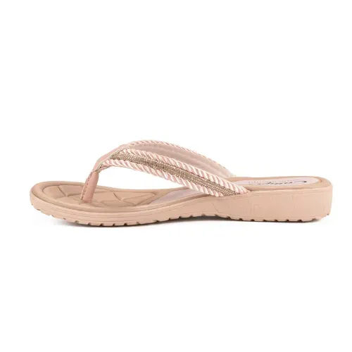 Chinelo Campesí com Brilhos Rosa