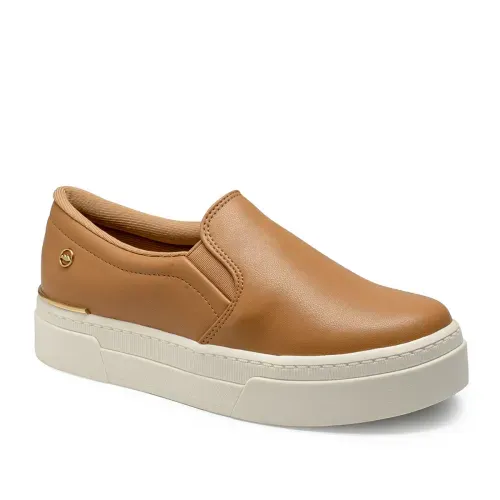 Tênis Dakota Flatform Slip On Caramelo