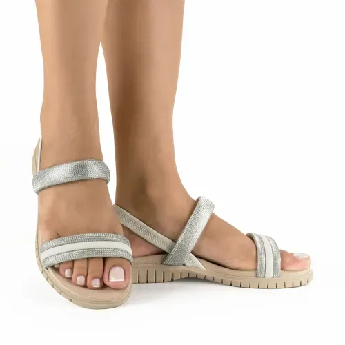 Sandália Campesí Flatform Branca