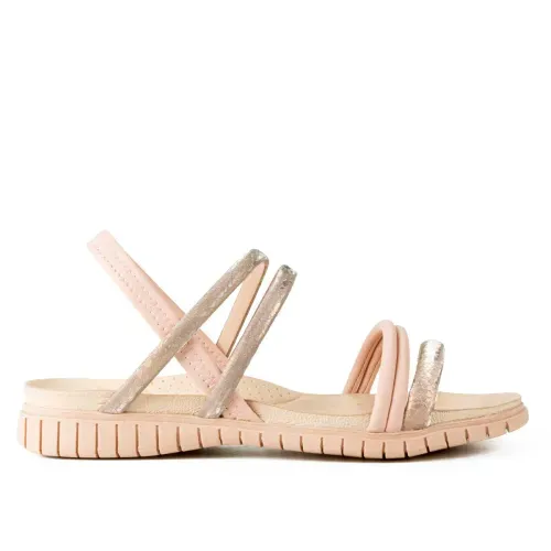 Sandália Campesí Flatform Rosa